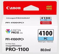 Patrone Canon PFI-4100PC       photo cyan