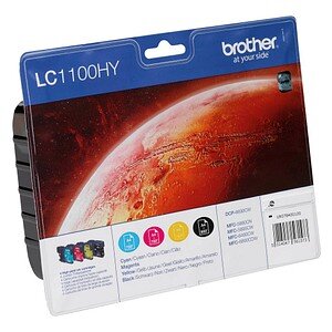 Patrone Brother LC-1100HYVALBP Valuepack
