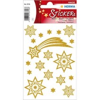 HERMA MAGIC WEIHN. STERNE + SCHWEIF, GLITTERY