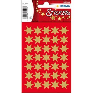 HERMA DECOR STERNE GOLD Ø16 mm