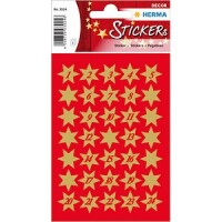 HERMA DECOR STERNE ADVENTSKALENDERZAHLEN, GOLD