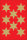 HERMA DECOR STERNE GOLD Ø33 mm