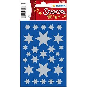 HERMA DECOR STERNE SILBER