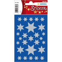 HERMA DECOR STERNE SILBER