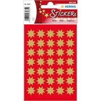 HERMA DECOR STERNE GOLD Ø16 mm