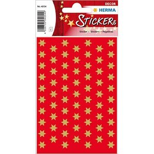 HERMA DECOR STERNE GOLD Ø8 mm