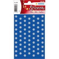 HERMA DECOR STERNE SILBER Ø8 mm