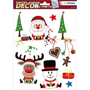 HERMA FENSTERBILD A4 WEIHNACHTSFREUDE