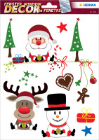 HERMA FENSTERBILD A4 WEIHNACHTSFREUDE