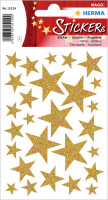 HERMA MAGIC WEIHN. STERNE GOLD, GLITTERY