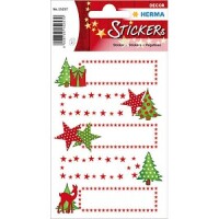 HERMA DECOR WEIHN. GESCHENKEST. STERNE&TANNE
