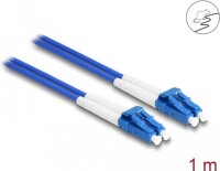 DELOCK LWL Kabel mit Metallarmierung LC Duplex Singlemode 1m