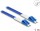 DELOCK LWL Kabel mit Metallarmierung LC Duplex Singlemode 1m