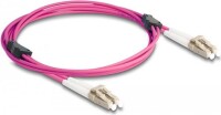 DELOCK LWL Kabel mit Metallarmierung LC Duplex Multimode 2m