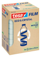 tesafilm Eco & Crystal Rolle 66mx19mm, Turm