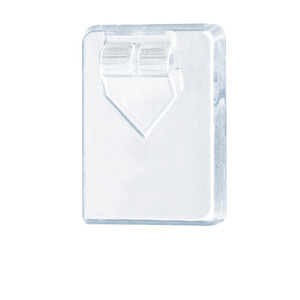 tesa Powerstrips Draht Haken 0.5kg selbstklebend transparent
