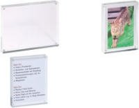MAUL Acryl-Bilderrahmen MAULstyle, 21,1 x 14,9 x 3 cm