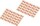 DIGITUS Farbclips für Patchkabel 100Stk. Orange