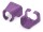 DIGITUS Farbclips für Patchkabel 100 Stk. Violett