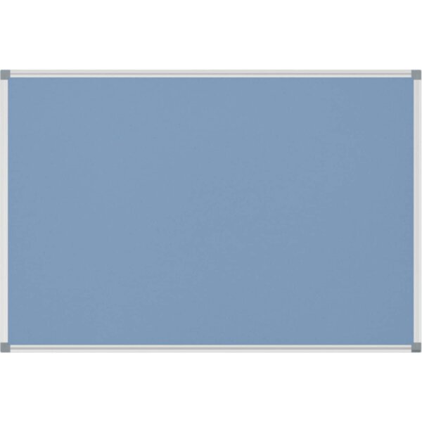 MAUL Pinnboard MAULstandard, 90x120 cm, Textil hellblau