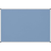 MAUL Pinnboard MAULstandard, 90x120 cm, Textil hellblau