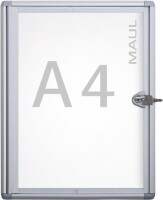 MAUL Schaukasten MAULextraslim, 1 x A4 aluminium