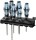 Wera 3334/3350/3355/6 Schraubendrehersatz, Edelstahl + Rack