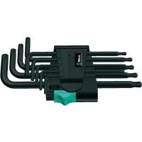 Wera 967/9 TX 1 Winkelschlüsselsatz, BlackLaser
