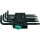 Wera 967/9 TX 1 Winkelschlüsselsatz, BlackLaser