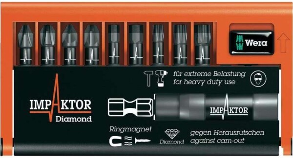 Wera Bit-Check 10 Impaktor 1