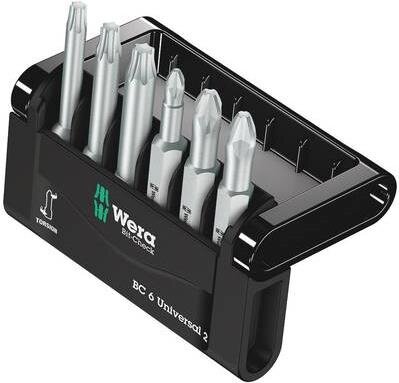 Wera Bit-Check 6 V Universal 1