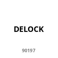 DELOCK RJ45 Spiralkabel Stecker zu Stecker Cat.6 UTP 0,6-1,2