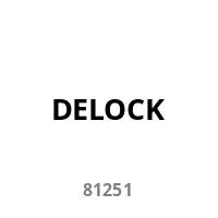 DELOCK Kabel RJ45 Stecker Cat.6 zu Mini I/O8 Pin D-Form Typ2