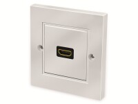 Logilink HDMI Wanddose, 1-fach, mit HDMI-Verbinder F/F...