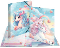 HERMA Sammelmappen A4 Karton Happy Unicorns