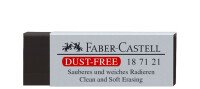 FABER-CASTELL Radiergummi Kunststoff Dust-free schw. 20 Stk