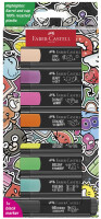 FABER-CASTELL Textmarker TL Graffiti Kartonetui 8er