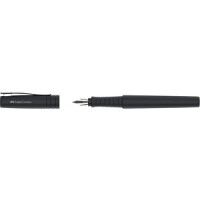 FABER-CASTELL Füller Poly Pen M schwarz
