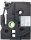 Schriftbandkassette Brother 12mmx8m premium silber/weiß