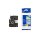 Schriftbandkassette Brother 36mmx8m blau/schwarz