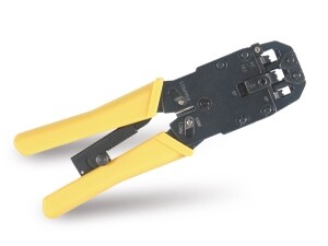 Logilink Werkzeug Crimpzange RJ45 8P8C Universal RJ12 6P6C