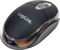 Logilink Maus USB Mini optisch  800dpi mit LED  1.50m