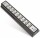 Logilink USB-HUB 10-Port m. Netzteil schwarz Kunststoff