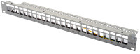 DIGITUS Patchpanel   1HE 24-Port Modular Patchpanel grau