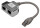 DIGITUS Patchkabel Adapter Cat5e 2x RJ45 -> 1x RJ45 0.19m
