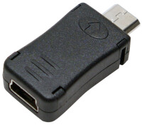Logilink Adapter Mini USB Bu  > Micro USB St