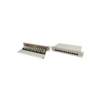 Logilink Patchpanel 12-Port RJ45 10" Cat6 geschirmt