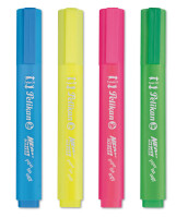 Pelikan Textmarker 438/4   farbig sortiert     4er Etui