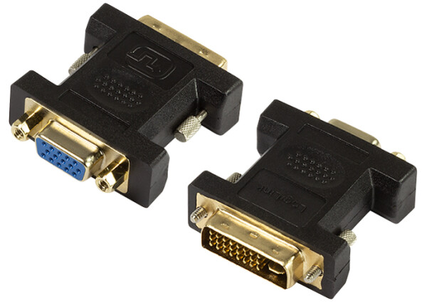 Logilink DVI Adapter VGA->DVI, HD DSUB Buchse->DVI-I Stecker