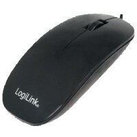 Logilink Maus USB Optical Scroll 1000dpi schwarz